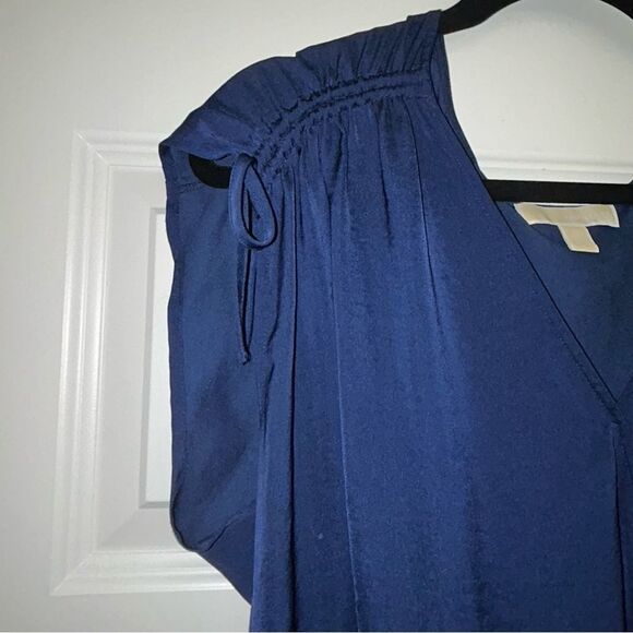 MICHAEL Michael Kors Faux Wrap Blouse Shirt Top - Picture 5 of 10